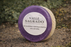 Jabón Exfoliante de Glicerina y Esponja Vegetal